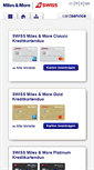 Mobile Screenshot of miles-and-more-cards.ch